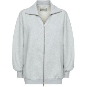 Âme, Dames, Sweatshirts & Hoodies, Grijs, Maat: S Katoen,