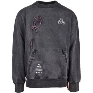 Mauna Kea, Heren, Sweatshirts & Hoodies, Zwart, Maat: S Katoen,