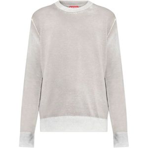 Diesel - K-Larence-B - Trui - Grijs - Katoen