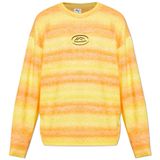 Puma - Trui met een Rubberen Patch - Geel - Heren - Licht Oversized