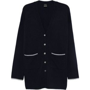 Pinko, Dames, Truien, Blauw, Maat: S