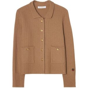 Busnel, Dames, Truien, Bruin, Maat: XS Wol,