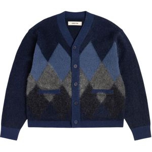 Kestin, Heren, Truien, Blauw, Maat: S Wol,