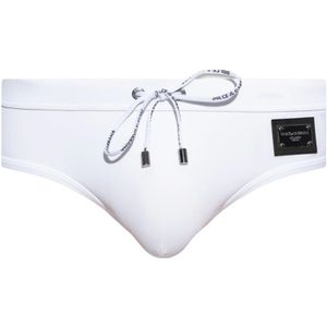 Dolce & Gabbana, Heren, Badkleding, Wit, Maat: M