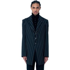 Vivienne Westwood, Heren, Jassen, Zwart, Maat: L Leer,