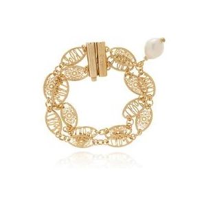 Chloé Messing armband , Yellow , Dames , Maat: ONE Size