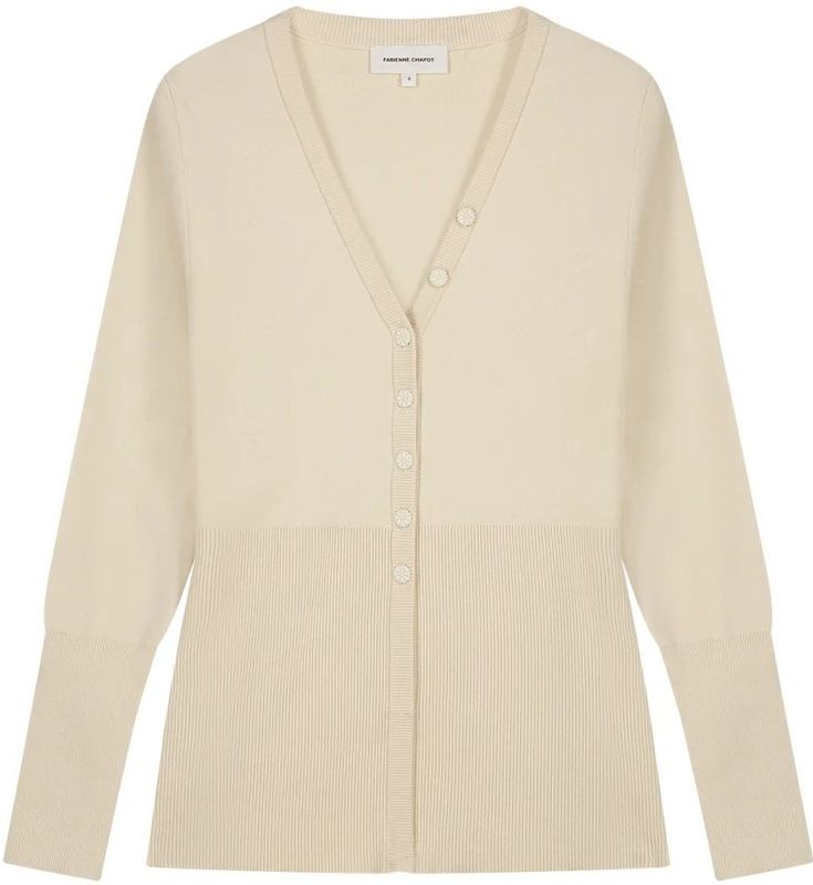 Fabienne Chapot - Biba Cardigan - Crèmekleurig - Dames