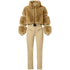 Goldbergh, Dames, Sport, Bruin, Maat: M Leer,