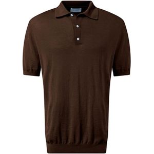 Baldessarini, Heren, Tops, Bruin, Maat: L