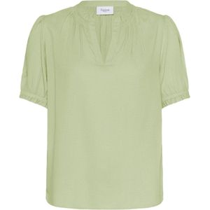 Saint Tropez, Dames, Blouses & Shirts, Groen, Maat: L
