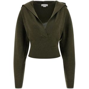 Stella McCartney, Dames, Truien, Groen, Maat: S
