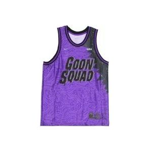 Nike LeBron James Space Jam Tank Top , Purple , Heren , Maat: L