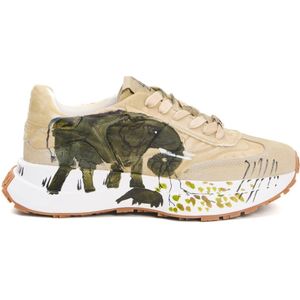 Elena Iachi, Dames, Schoenen, Beige, Maat: 38 EU Suède,