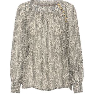 Part Two, Dames, Blouses & Shirts, Veelkleurig, Maat: M Viscose,