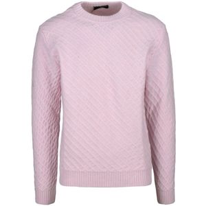 Daniele Fiesoli, Heren, Truien, Roze, Maat: M Wol,