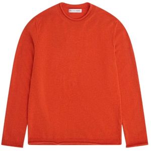 Comme des Garçons, Heren, Tops, Oranje, Maat: S Wol,