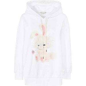 Stella McCartney, Dames, Sweatshirts & Hoodies, Wit, Maat: XS Katoen,