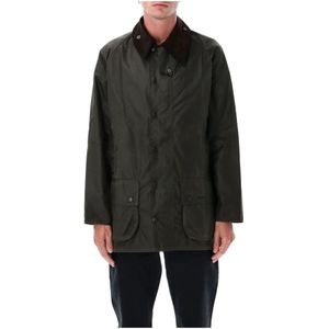 Barbour, Heren, Jassen, Groen, Maat: XL Katoen,