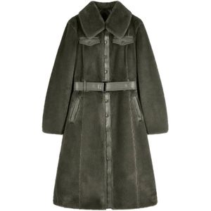 Patrizia Pepe, Dames, Jassen, Groen, Maat: XS Poliester,