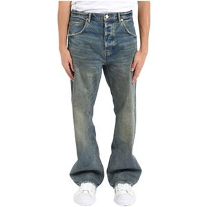 Purple Brand, Heren, Jeans, Blauw, Maat: W33 Katoen,