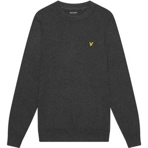 Lyle & Scott, Heren, Truien, Grijs, Maat: S Katoen,