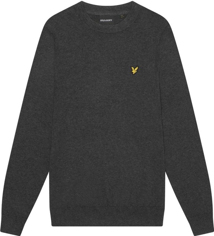 Lyle & Scott, Heren, Truien, Grijs, Maat: S Katoen,