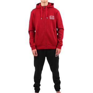 Emporio Armani Ea7, Heren, Sweatshirts & Hoodies, Rood, Maat: L Katoen,