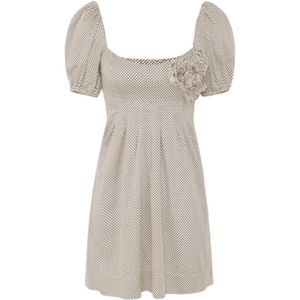 Elisabetta Franchi, Dames, Jurken, Veelkleurig, Maat: XS Katoen,