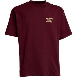 Drole de Monsieur, Heren, Tops, Rood, Maat: M Katoen,