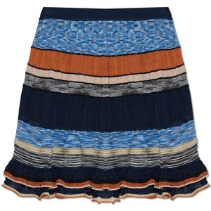 Ulla Johnson, Dames, Rokken, Veelkleurig, Maat: XS Nylon,