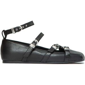 Vic Matié, Dames, Schoenen, Zwart, Maat: 35 EU Leer,