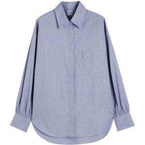 Aspesi, Dames, Blouses & Shirts, Paars, Maat: XS