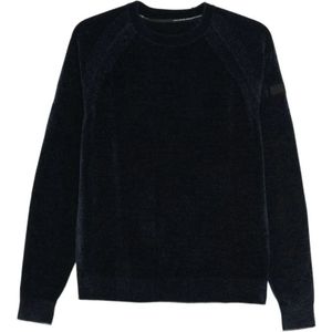 Rrd, Heren, Truien, Zwart, Maat: M Velours,