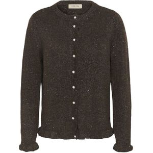 Cream, Dames, Truien, Bruin, Maat: M