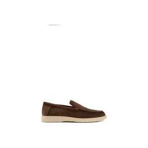 Santoni Loafers , Brown , Heren , Maat: 43 EU