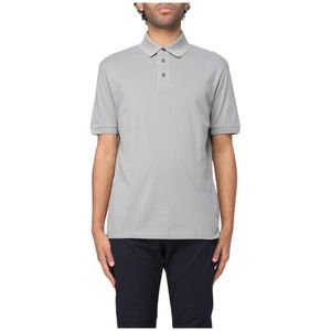 Emporio Armani, Heren, Tops, Grijs, Maat: S