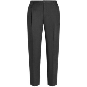 Dolce & Gabbana, Heren, Broeken, Grijs, Maat: L