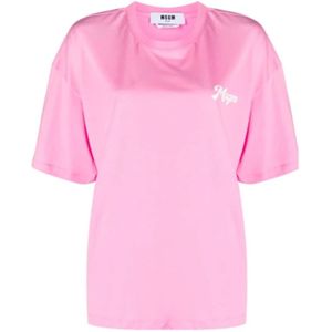 Msgm, Dames, Tops, Roze, Maat: M Katoen,