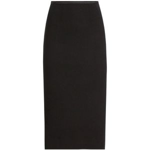 Dolce & Gabbana, Dames, Rokken, Zwart, Maat: XS Wol,