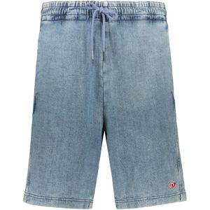 Diesel, Heren, Korte broeken, Blauw, Maat: 2XL Denim,