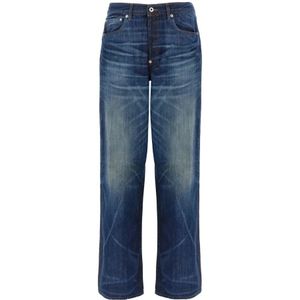 Kenzo, Heren, Jeans, Blauw, Maat: W30 Denim,