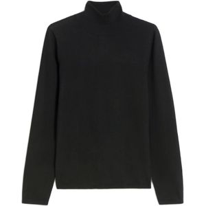 Max Mara, Dames, Truien, Zwart, Maat: L Kasjmier,