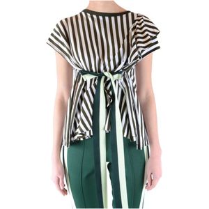 Golden Goose, Dames, Tops, Wit, Maat: XS Katoen,