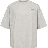 Sofie Schnoor - Oversized Tee - Grijs - Dames - Korte Mouwen