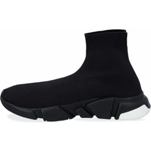 Balenciaga Polyester sneakers , Black , Heren , Maat: 42 EU