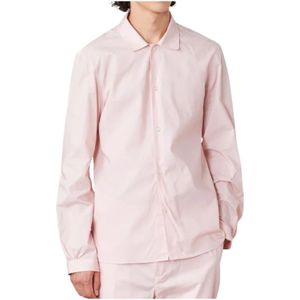 Officine Générale, Heren, Overhemden, Roze, Maat: S