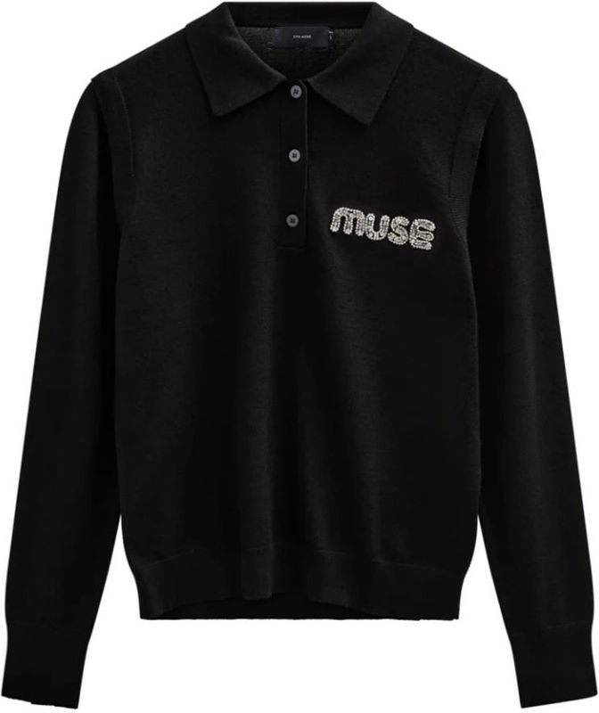 Copenhagen Muse - Poloshirt - Zwart - Dames