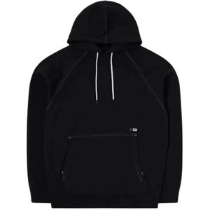 Edwin, Heren, Sweatshirts & Hoodies, Zwart, Maat: L