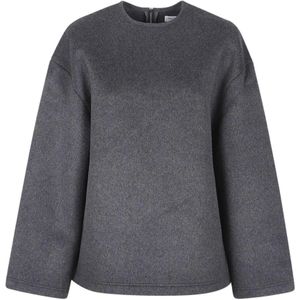 The Frankie Shop, Dames, Truien, Grijs, Maat: S Wol,