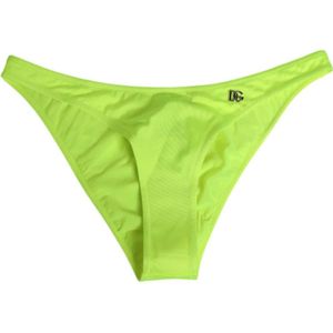 Dolce & Gabbana, Dames, Badkleding, Groen, Maat: XL